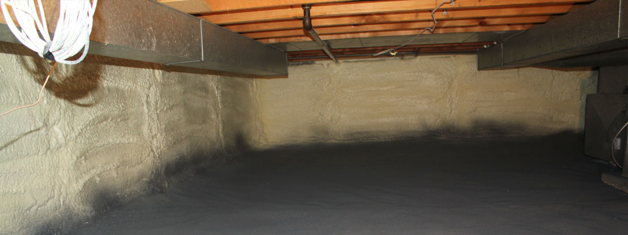Hollywood spray foam insulation for crawl spaces